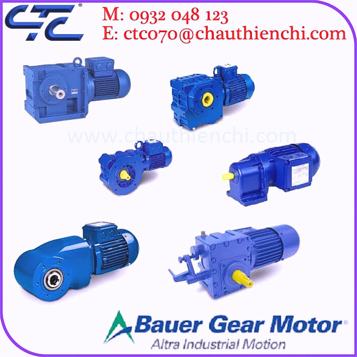 Bauer Gear Motor Giải pháp truyền động tối ưu