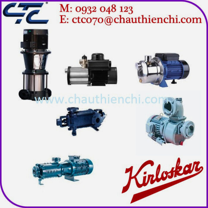 Bơm đa tầng Kirloskar nhập khẩu Ấn Độ