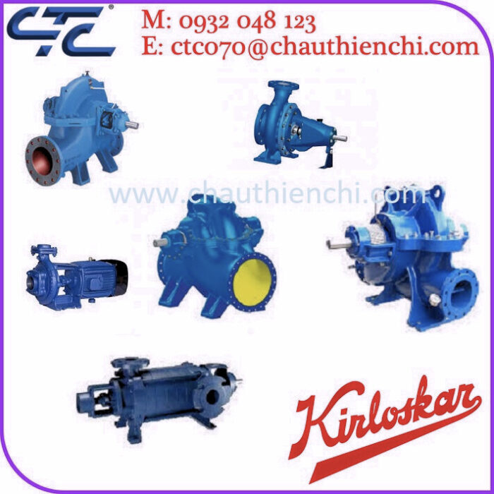 Bơm ly tâm trục ngang Kirloskar giá tốt tại Việt Nam