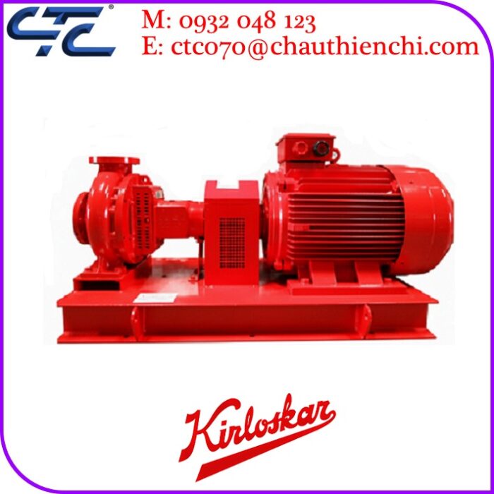 Bơm ly tâm trục ngang rời trục Kirloskar India